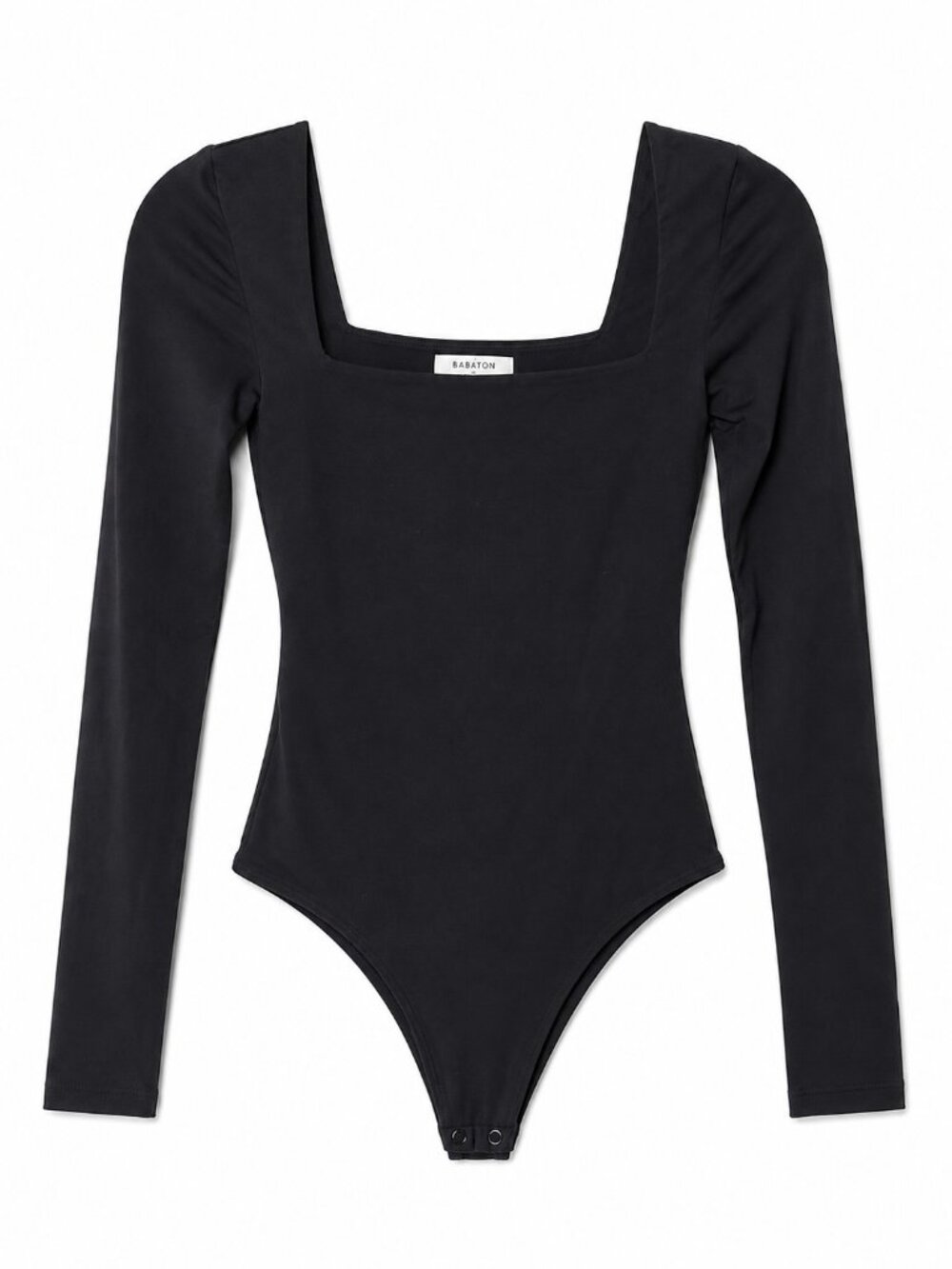 Aritzia Babaton Original Contour Headway Squareneck Bodysuit | XS | Black